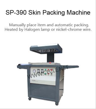  SP-390 PE 도구 진공 스킨 포장 기계